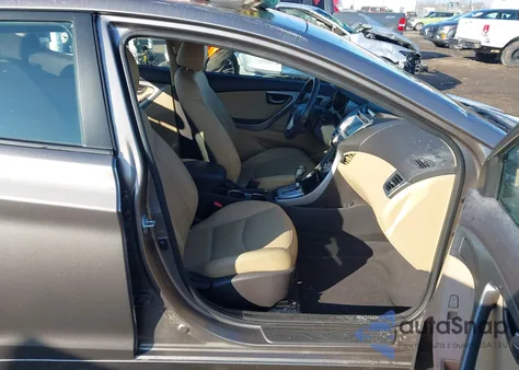 2012 Hyundai Elantra Limited from USA, damaged, VIN 5NPDH4AE6CH100509